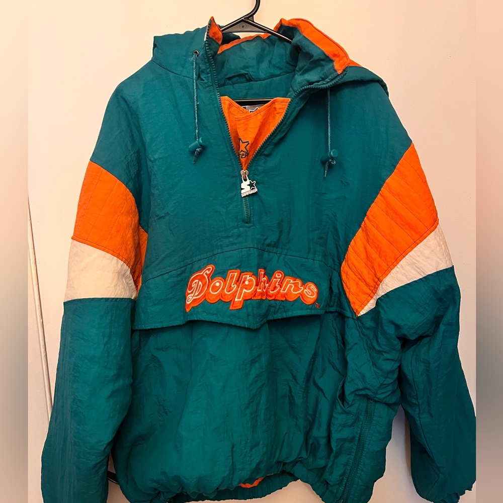 Vintage Miami Dolphins Starter Jacket - Men’s - Size XL - Gently Used
